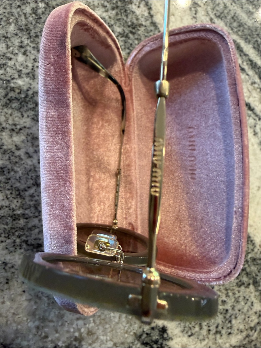 MIU MIU 08R Animal Print sunglasses - Picture 5 of 7